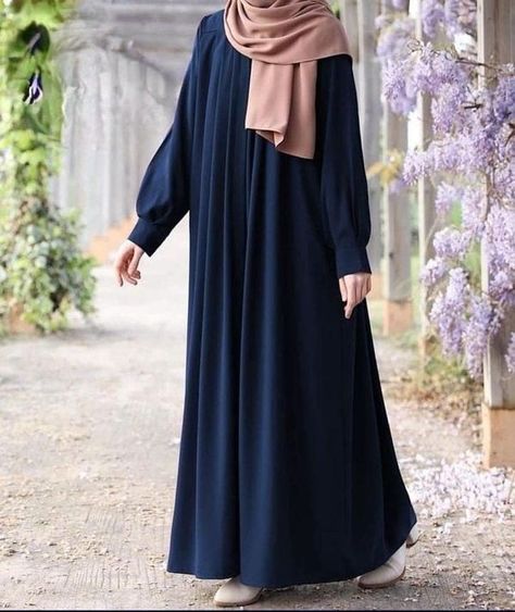 Pocket Abaya, Blue Abaya, Shopping Center, Woman Colour, Check It Out, Color