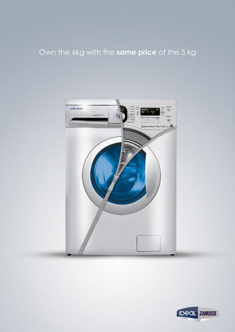 Washing Machine Advertising, Washing Machine Poster Design, Washing Machine Advertisement, Washing Machine Creative Ads, Washing Machine Ads, Product Ads Design, Mobile Advertising Design, Blog Layout Design, Digital Advertising Design