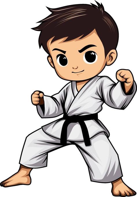 Martial Arts Karate Junior Boy logo Karate Art, Karate Picture, Karate Stickers, Karate Boy, Wood Sculpture Art, Les Sons, Art Promotion, Boys Playing, Karate Kid