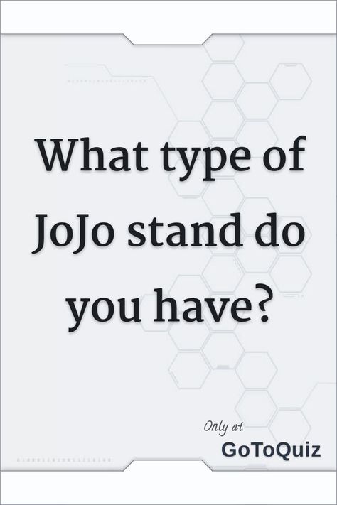 Stand Proud Jojo, Jojo's Bizarre Adventure Stands Oc, Jojo Stand Ideas, Jjba Kinnie Bingo, Jojo Stands Oc, Jjba Perler Beads, Oyecomova Jojo, Jojo Oc Stands, Jojo Stands Design