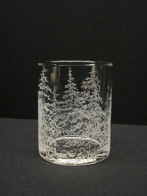 glass etching Glass Etching Ideas, Etching Glassware Diy, Glass Etching Art, Etching Projects, Glass Etching Projects, Etching Ideas, Elegant Candle Holders, Elegant Candle, Etched Glassware