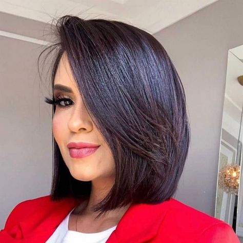 Cabelo Plus Size, Red Hair Color Shades, Short Hair Cuts For Round Faces, Short Shaggy Haircuts, Shaggy Haircuts, Corte Bob, Bangs Hairstyles, Hair Color Shades, Corte De Cabelo Masculino