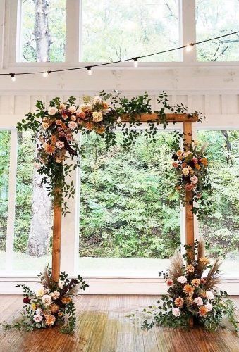 Chic Wedding Flower Decor Ideas ★ simply chic wedding flower decor ideas indoor floral arch eversomething Flower Decor Ideas, Wedding Flower Decor, Diy Wedding Arch, Wedding Archway, Floral Arch Wedding, Wedding Arch Flowers, Arch Decoration, Wedding Arbour, Arch Flowers