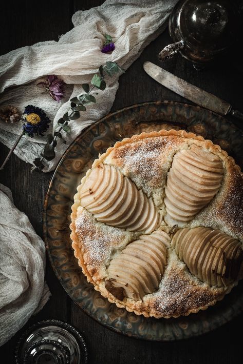 Gluten Free Pear and Frangipane Tart Gluten Free Pastry Dough, Zesty Quinoa Salad, Pastry Dough Recipe, Easy Spring Recipes, Comfort Recipes, Canned Pears, Frangipane Tart, Gluten Free Pastry, Gluten Free Sides Dishes