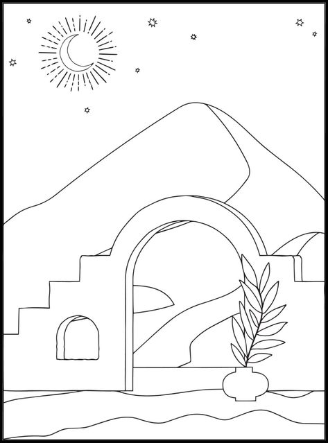 Download the Minimalist Boho Coloring pages 17795594 royalty-free Vector from Vecteezy for your project and explore over a million other vectors, icons and clipart graphics! Minimalist Boho Coloring Page, Boho Coloring Pages, Art Projects For Adults, Minimal Color, Doodle Coloring, Outline Drawings, Doodle Art Designs, Coloring Book Art, Cute Coloring Pages