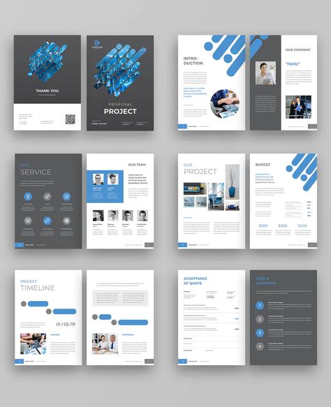 Rfp Design Layout, Professional Document Design, Company Proposal Design, Company Document Design, Corporate Proposal Design, Business Document Design, Rfp Design, Business Proposal Design, Free Business Proposal Template