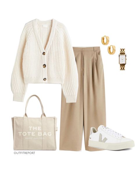 Rok Outfit, Beige Outfit, 사진 촬영 포즈, Beige Pants, Mode Casual, Stil Inspiration, Looks Chic, 가을 패션, Business Casual Outfits