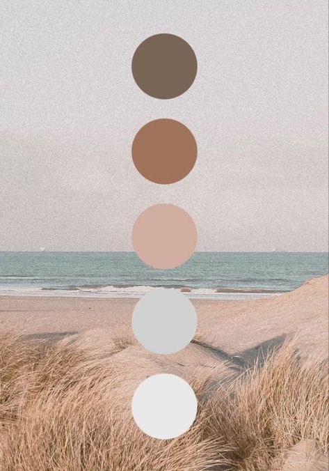 Yoga Room Color Palette, Sand Color Pallete, Pastel Nature Color Palette, Color Palette Sand, Aesthetic Pallete Color, Yoga Color Palette, Natural Color Pallete, Serenity Color Palette, Spa Graphic Design