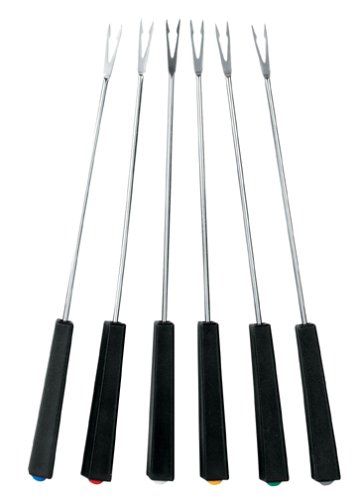 Trudeau Meat Fondue Forks, Set of 6 * Click on the image for additional details. (This is an affiliate link and I receive a commission for the sales) Meat Fondue, Flatware Chest, Flatware Holder, Fondue Forks, Fondue Party, Flatware Organizer, Flatware Patterns, Flatware Storage, Party Dishes