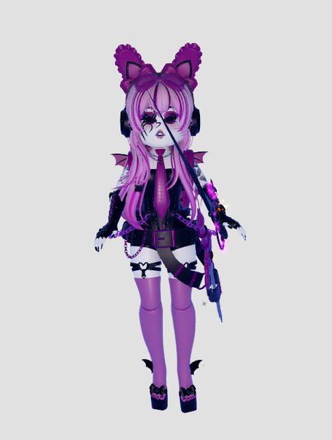 Royale High Cyberpunk, Royale High, Outfit Design, Cyberpunk, Outfit Inspo, Design