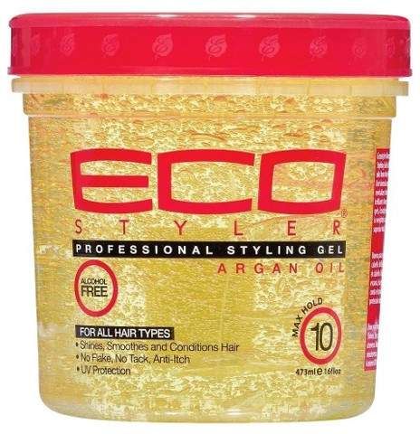 Ecoco Eco Style Professional Styling Gel with Argan Oil - 16 fl oz Eco Styler Gel, Oil Gel, Argan Tree, Argan Oil Hair, Moroccan Argan Oil, Flaxseed Oil, Flat Twist, Styling Gel, Hair Gel