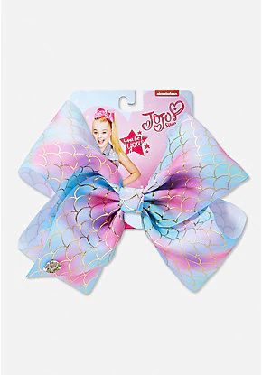 Hair Bows For Girls - JOJO SIWA | Justice Jojo Hair Bows, Jojo Siwa Hair, Jojo Siwa Outfits, Girly Party Ideas, Jojo Siwa Bows, Jojo Siwa Birthday, Large Mermaid, Jojo Bows, Fashion Design Drawing