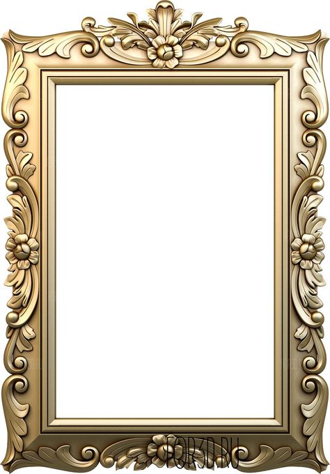 Decorating Mirror, Decorating Mirror Frames, Classic Picture Frames, Wooden Mirror Frame, Frame Border Design, Page Borders Design, Cnc Router Machine, Free Photo Frames, 3d Cnc