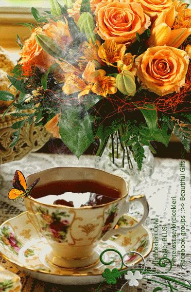 Good Morning Gift, Good Morning Tea, Coffee Gif, Good Morning Coffee Gif, Morning Coffee Images, Good Morning Flowers Gif, Coffee Images, Happy Morning, Tea Break