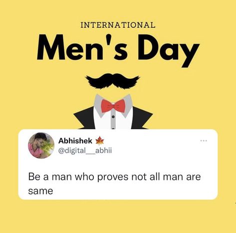 Happy International Men’s Day Tweets, Post or Quotes Happy International Men's Day Quotes, Happy International Mens Day Posts, Happy International Mens Day Quotes, International Man Day Quotes, Happy Mens Day, Men's Day Quotes, Happy International Men's Day, Tshirt Prints, International Men's Day