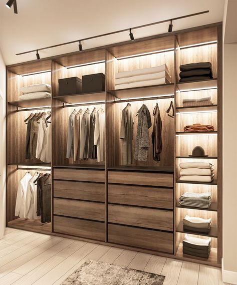 Narrow Closet Design, Inspiration Dressing, Walk In Wardrobe Design, Small Bedroom Furniture, Walk In Closet Design, Closet Design Layout, Modern Small House Design, Luxury Closets Design, Closet Renovation