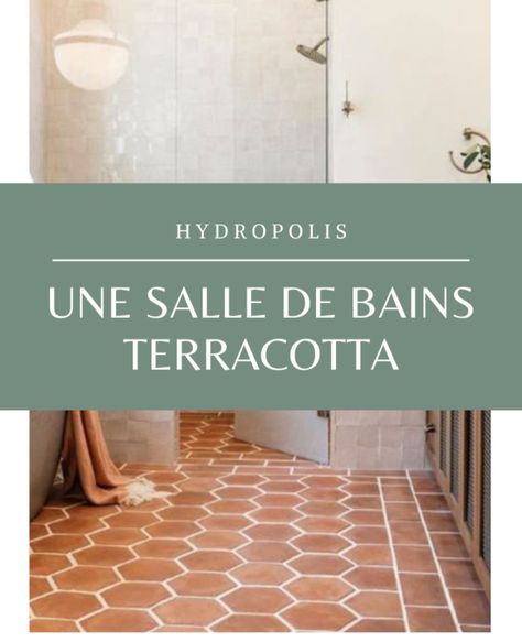 Comment utiliser le terracotta dans votre salle bains ? Hydropolis vous conseille.

Que vous choisissiez de peindre un pan de mur, d’ajouter un sol coloré ou seulement quelques carreaux de ciment, il est très facile de rénover cette pièce et de la colorer. Cette couleur chaude qui évoque la terre et le soleil apportera un vent de fraîcheur et de nouveauté à cet espace qu’on fréquente quotidiennement.
#salledebains #bains #déco #terracotta #couleur #couleur2020 #salledebain #amenagement
Photo : P Photo Pinterest, Sink Storage, Photo P, Cleaning Chemicals, Bowl Sink, Tub Shower Combo, Toilet Bowl, Home Reno, Pool House