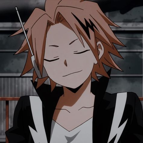 My Hero Academia Icons Aesthetic, Mha Aesthetic Icon, Mha Icons Aesthetic, Kaminari Denki Fanart, Mha Denki Kaminari, Denki Kaminari Pfp, Denki Kaminari Aesthetic, Kaminari Pfp, Denki Kaminari Manga