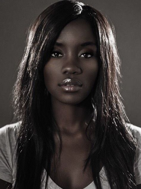 Love of Melanin, Beauty, Black Love, Make up, Inspiration #LoveIsconfusing #BlackIsBeautiful Dark Skin Beauty, American Woman, Dark Skin Women, African Beauty, Dark Beauty, African Women, Black Love, Black Is Beautiful, Dark Hair