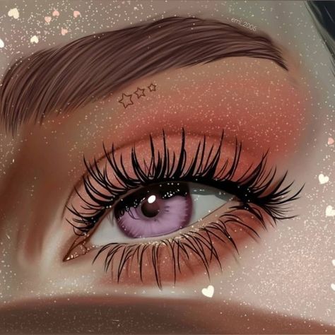 Lash Drawing Art, Eyelash Aesthetic Wallpaper, Lash Stickers, Lash Illustration, Eye Lash Design, Girl Power Art, Wedding Dress Illustrations, Realistic Eye Drawing, Butterfly Eyes