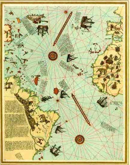 Atlantis Art - Crystalinks Piri Reis Map, Moorish Science, Alien Theories, Ancient Astronaut Theory, Ancient Astronaut, America Map, Christopher Columbus, Ancient Maps, Mystery Of History