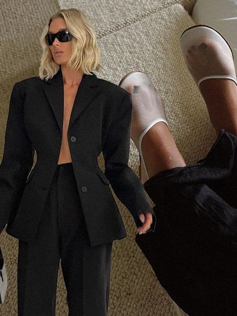 The 9 Micro-Trends That Are Already Defining Cool Fall Style Elsa Hosk, Blazer Designs, Hottest Fashion Trends, East Side, Fashion Editor, Simple Outfits, Classy Outfits, Minimalist Fashion, Fashion Inspo Outfits