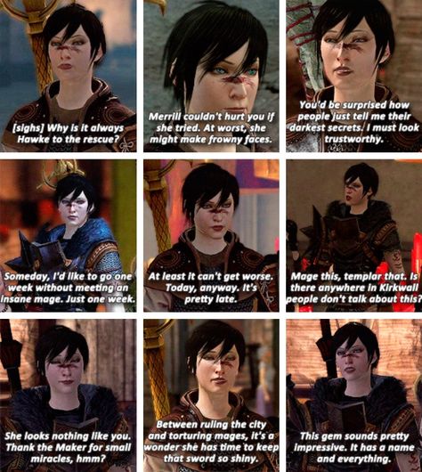 Hawke is done with Kirkwall's shit Fem Hawke X Merrill, Fenris X Hawke, Marian Hawke, Fenris X Fem Hawke, Female Hawke X Fenris, Hawke Fanart Dragon Age, Hawke Da2, Dragon Age Hawke X Isabela, Dragon Age 2 Hawke