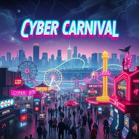 Retro Cybernetic Amusement Park

#AmusementPark #CyberCarnival #FuturisticFun #art #poster Carnival Poster, Carnival Posters, Amusement Park, Art Poster, Carnival, Quick Saves, Art