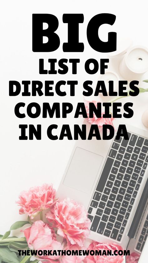 Are you looking for a network marketing opportunity, but you're located in Canada? No problem! Here is a massive list of direct sales companies available to Canadian residents. #makemoney #business #ideas #2020 #makeup #products How To Close A Sales Deal, Outside Sales Rep Tips, How To Recruit In Network Marketing, Sales Development Representative, Small Business From Home, Small Business Funding, 2020 Makeup, Direct Sales Companies, Business Things