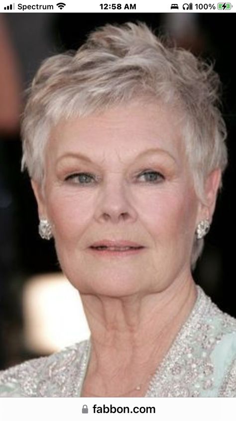 Hairstyles For Over 50, Short Cropped Hair, Haircut Styles For Women, Crop Hair, Short Hairdos, Meg Ryan, Judi Dench, Messy Short Hair, Short Grey Hair