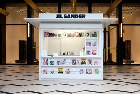 JIL SANDER KIOSK LAUNCHES AT SELFRIDGES LONDON – Selfridges Press Selfridges London, Cafe Concept, Dover Street Market, Yellow Pages, Street Market, Inspiring Spaces, Pop Up Stores, Pop Up Store, Kiosk