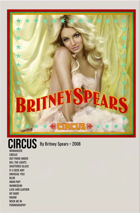 minimal polaroid album cover poster for circus by britney spears Circus Britney Spears, Music Polaroid, Britney Spears Songs, Britney Spears Albums, Britney Spears Music, Album Wall, Minimalist Music, Polaroid Posters, Music Poster Ideas