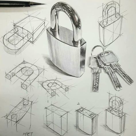 How To Draw Anything, Improve Your Drawing Skills, Geometric Shapes Drawing, Improve Your Drawing, Perspective Sketch, Structural Drawing, Draw Anything, Perspective Drawing Architecture, Perspective Drawing Lessons