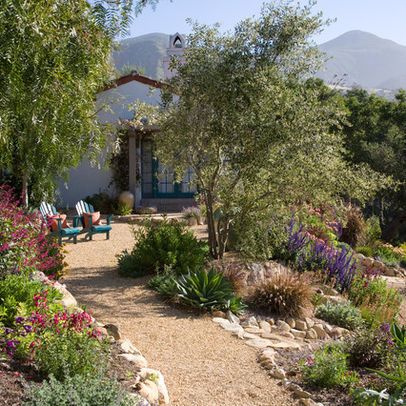 Mediterranean Garden Design Ideas, Pictures, Remodel, and Decor - page 5 Mediterranean Landscape Design, California Native Garden, Mediterranean Garden Design, Spanish Garden, Drought Tolerant Garden, Mediterranean Landscaping, Garden Shrubs, Mediterranean Garden, Native Garden