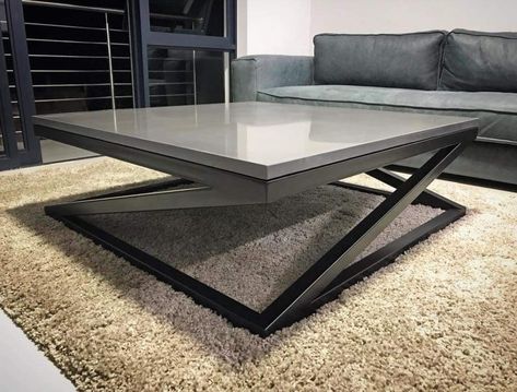 Side Table Decorations, Iron Furniture Design, Coffee Table Sofa, Steel Furniture Design, Metal Doors Design, Stainless Steel Furniture, Welded Furniture, Lightweight Concrete, Furniture Details Design