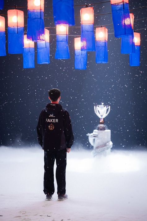 League of Legends World Championship 2023 - Finals Features Day Skt Faker, South Korea Photo, Korea Photo, Riot Games, Which Is Better, Lee Sung, World Championship, League Of Legends, The End