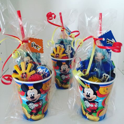 Mickey Mouse Birthday Gift Bags, Mickey Mouse 1st Birthday Party Favors, Mickey Mouse Birthday Gifts Ideas, Party Favor 1st Birthday, Mickey Mouse Fun House Party, Mickey Mouse Favors Ideas, 3rd Mickey Mouse Birthday, Mickey Mouse Birthday Favors, Mickey Mouse Clubhouse Party Favors