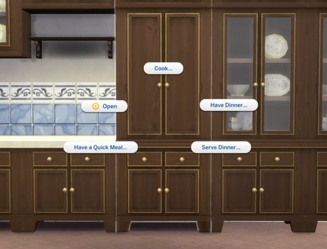 Mod The Sims: Fitted Country Kitchen Cupboard by plasticbox • Sims 4 Downloads Sims 4 Victorian, Sims Funny, Sims 4 Decades Challenge, Sims 4 Traits, Victorian Kitchen, Sims 4 Mm Cc, Sims Games, Sims 4 Mm, Sims 4 Downloads