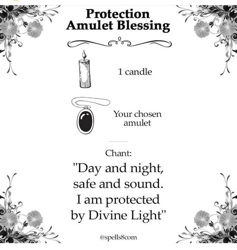 How To Make An Amulet, Amulet Witchcraft, Charming Objects Witchcraft, Protection Amulet Spell, Protection Spell On Necklace, Amulet Pendant Necklaces For Rituals, Protective Amulet, Truth Spell, Charmed Spells