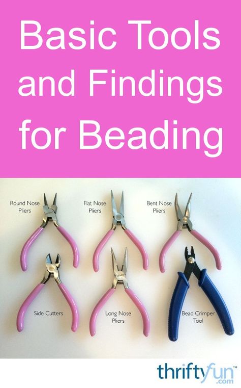 Jewelry Findings Guide, Diy Jewelry Making Tools, Jewellery Making Tools, Memory Wire Jewelry, Seed Bead Crafts, Wire Wrapped Jewelry Diy, Pearls Diy, Bead Sewing, Beading Tools