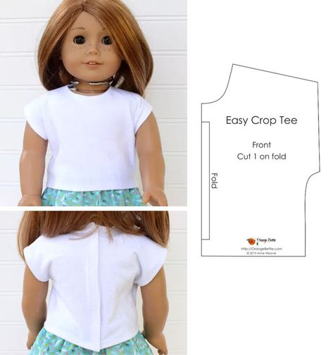 My Generation Doll Clothes Pattern, Our Generation Doll Clothes Patterns Free, Free Doll Clothes Patterns To Sew, Diy American Girl Doll Clothes, American Girl Clothes Patterns, Diy Doll Clothes, Diy Doll Clothes Patterns, Куклы American Girl, Colorful Hairstyles