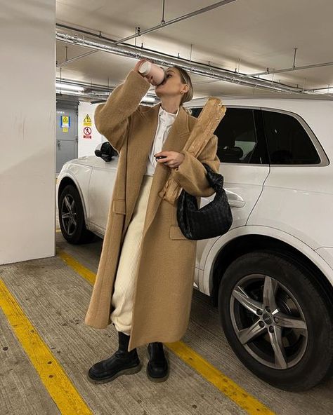 VICTORIA on Instagram: "My favourite winter outfits from last winter" Oversized Camel Coat, The Frankie Shop, Frankie Shop, Winter Pants, Sporty And Rich, Peak Lapel, Camel Coat, Oversized Coat, Womens Bras