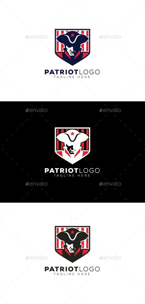 Patriotic Logo Design, Patriotic Logo, American Logo, Patriots Logo, Human Logo, Graphic Novel Art, Best Logo Design, Clothing Logo, Logo Design Template