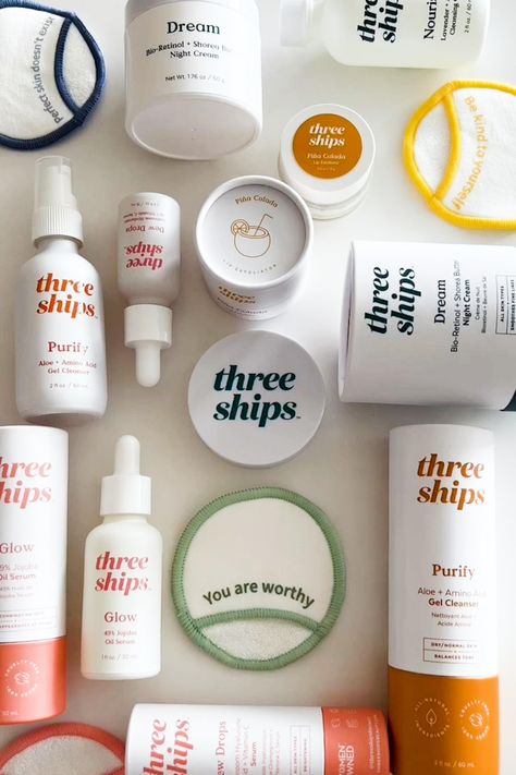 What's your dream skincare routine?✨ Complete our skin quiz to build a routine that works for you. ⛵️ Three Ships Beauty is a natural, vegan, and cruelty-free skincare brand. Great for all skin types! Skincare Ugc, Custom Skincare, Dream Skincare, Endorsed Brand, Natural Skincare Routine, Happy Names, Skin Quiz, Skincare Brands, Free Skincare