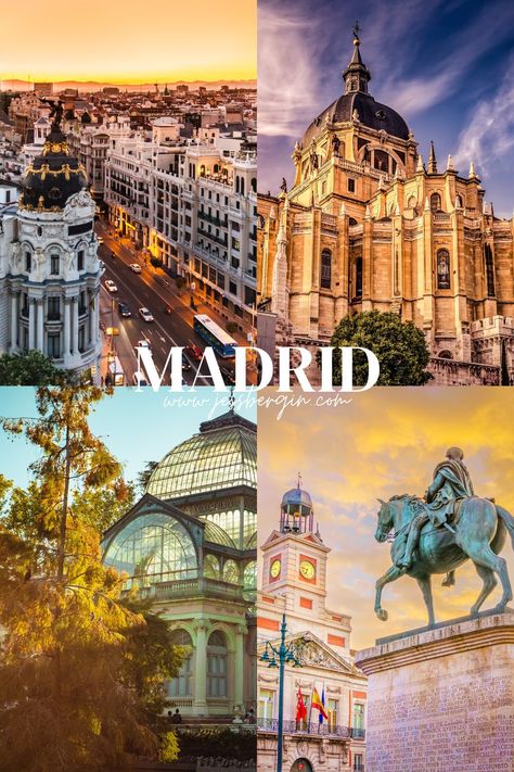 If you’re jet-setting off to Spain’s charismatic capital city, then look no further than this 3 Days in Madrid Itinerary. ¡Vámanos! Madrid Spain Photography, Madrid Flag, Madrid Itinerary, Vision Board Workshop, Madrid City, Spain Madrid, Spain Photography, Madrid Wallpaper, Photography Wallpaper