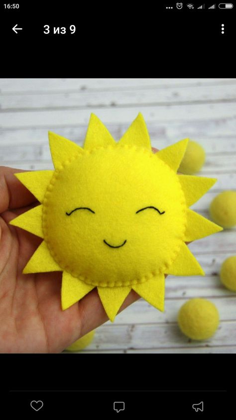 Felt Sun, Sun Diy, Felt Name, Kids Worksheets Preschool, Pillow Crafts, Sensory Book, Space Toys, Baby Hats Knitting, Craft Markets