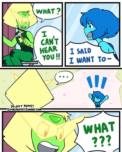 Lapis Lazuli X Peridot Comic, Steven Universe Lapidot Comic, Lapis X Peridot Comic Kiss, Lapis Lazuli X Peridot, Peridot X Lapis, Lapis X Peridot, Lapidot Comic, Peridot And Lapis, Su Comics