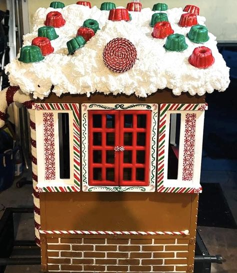 Little Tikes Playhouse Makeover, Family Christmas Outfits, Parade Float, Little Tikes, Tis The Season, Gingerbread House, Family Christmas, Christmas Outfit, Gingerbread