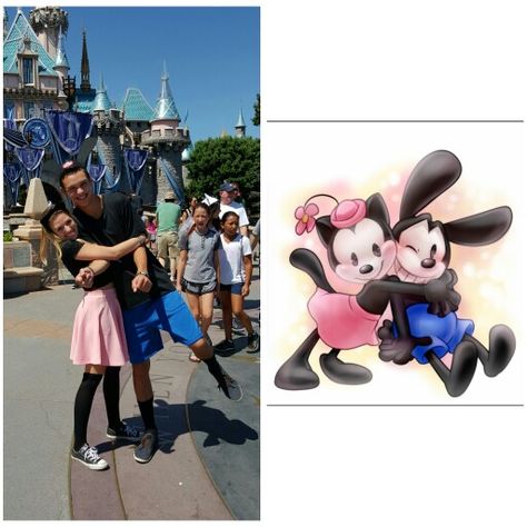 Oswald and Ortensia Disneybound :) Rabbit Clothes, Prove Them Wrong, Epic Mickey, Oswald The Lucky Rabbit, Just Live, Lucky Rabbit, Character Inspired Outfits, Disney Bounding, Disney Images