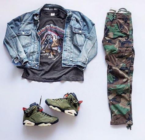 Camo Pants Outfit Men, Camo Pants Outfit, Trendy Boy Outfits, Black Men Fashion Swag, Black Men Street Fashion, Swag Outfits Men, Dope Outfits For Guys, Mens Trendy Outfits, Street Style Outfits Men